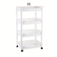 1pc Movable Storage Rack for Home Item Organization
