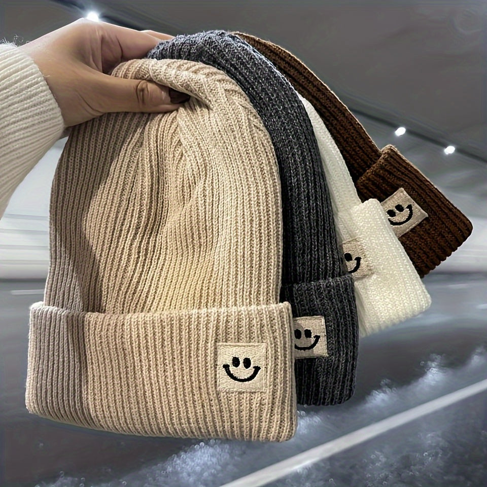 Winter Knitted Beanie Hat Ear Protection Warm Hat