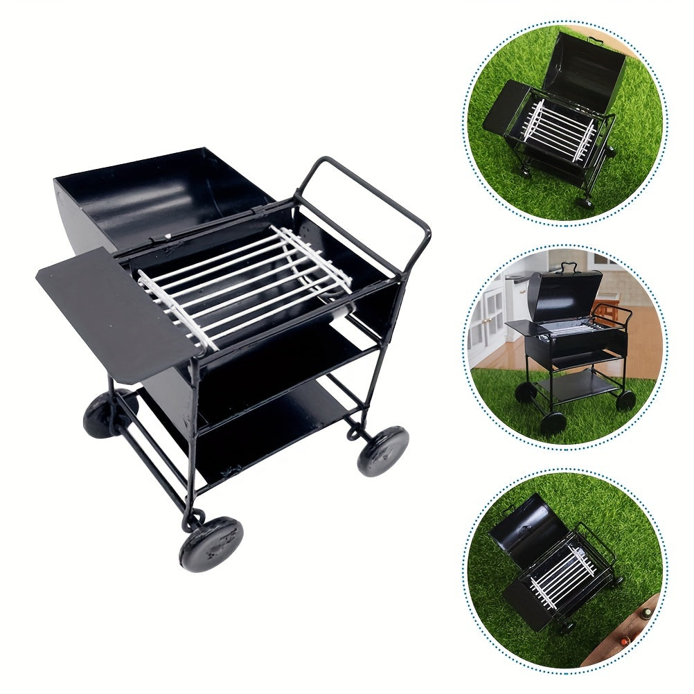 BBQ Grill House Toy Outdoor Cooking Model
