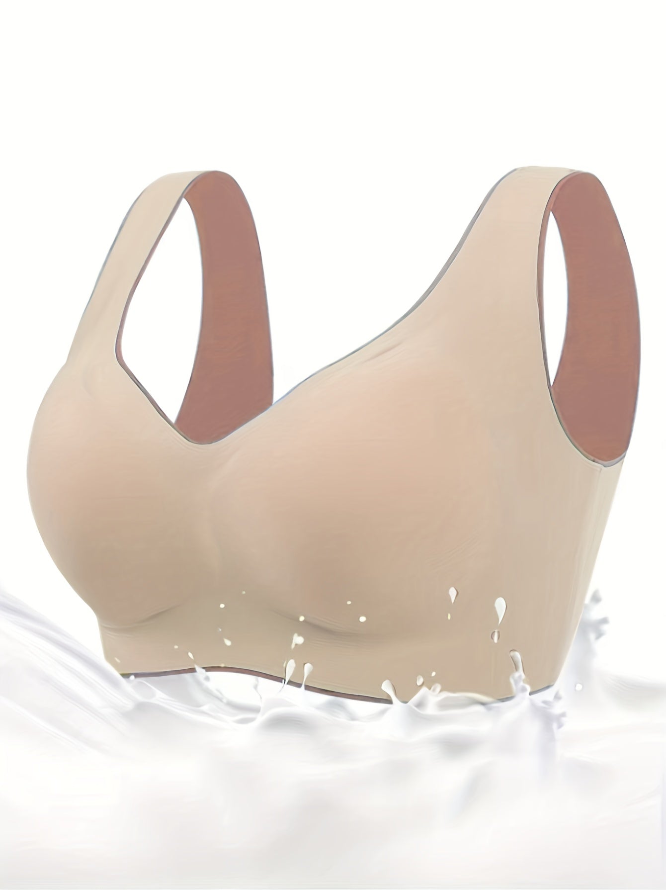 Seamless Wireless Push Up Bra - Women's Lingerie