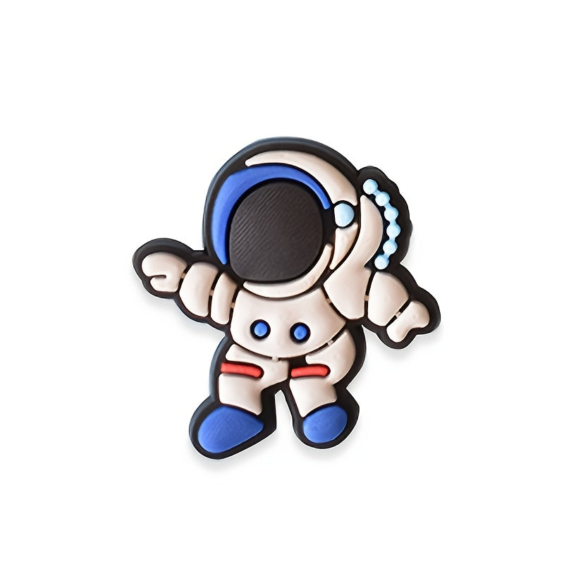 12Pcs Cartoon Alien Shoe Charms for Clog Sandals