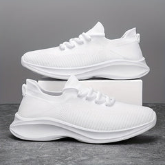 Men's Lace-up Sneakers Lightweight Breathable Sock Shoes