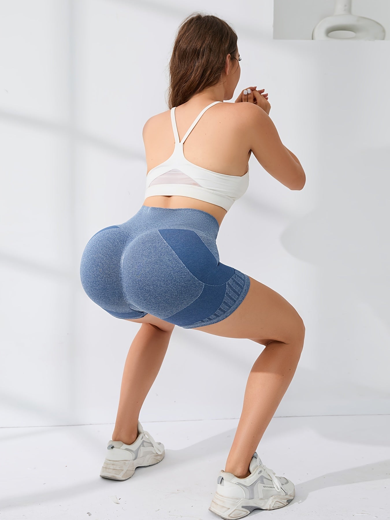 High-Waist Yoga Sports Shorts for Women