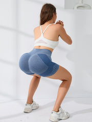 High-Waist Yoga Sports Shorts for Women