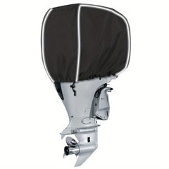 Waterproof Outboard Engine Cover w/ Reflective Strips