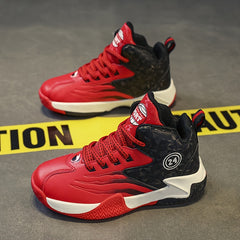 Boys' Comfy Basketball Shoes Breathable Non Slip Sneakers