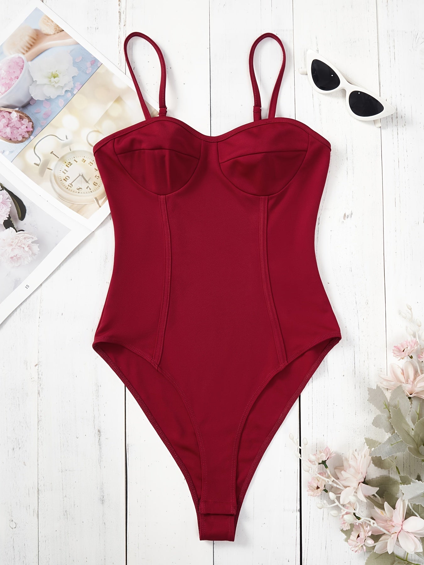 Versatile Sleeveless Bodysuit Women's Clothing