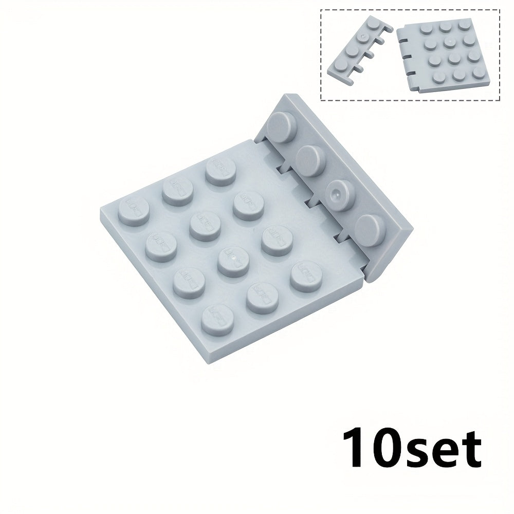 Thin Plate Hinge Building Block Roof Bracket 1x4 4x4 Accessories Parts
