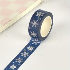 Christmas Washi Tape Snowflake Pattern Decorative Tape