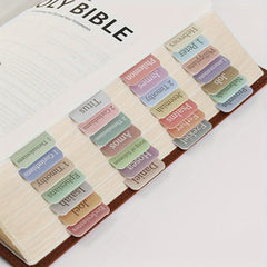 Bible Tabs 75 Tabs Minimal Morandi Laminated Tabs For Women And Men