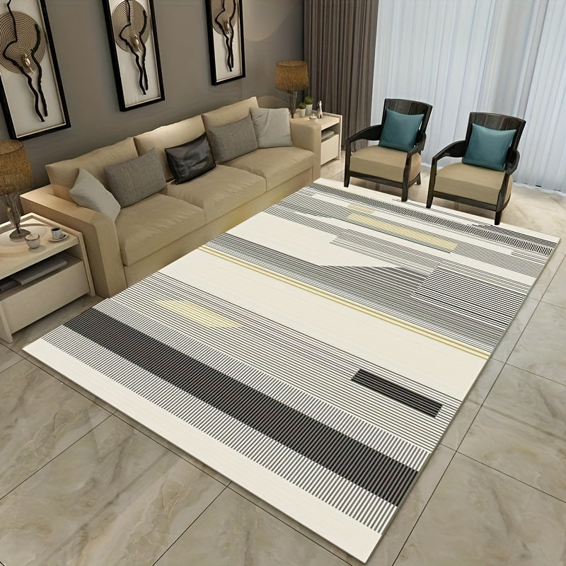 Modern Crystal Velvet Large Area Rug Soft and Comfortable