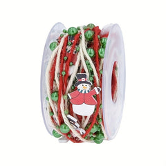 5M Christmas Ribbon Tree Decoration DIY Navidad Party Favors