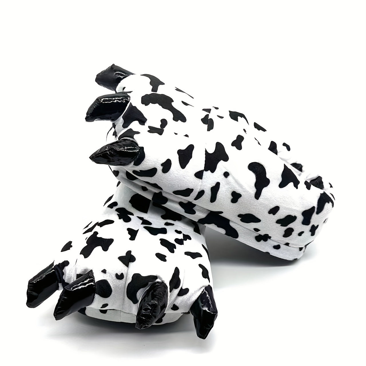 Men's Dino Claw Slippers With Fleece Indoor Warmth