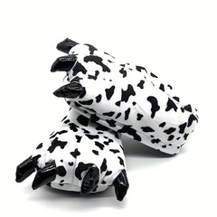Men's Dino Claw Slippers With Fleece Indoor Warmth
