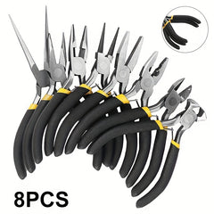 8pcs Multifunctional Pliers Set Repair Tools