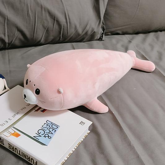 Harbor Seal Plush Toy Soft Stuffed Animal for Nurseries