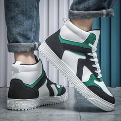 Men's Lace Up High Top Sneakers