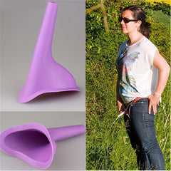 Portable Silicone Women's Urinal For Travel & Camping