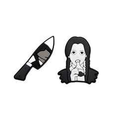 16Pcs Horror Movie Shoe Charms for Shoes Bracelet Wristband Gift