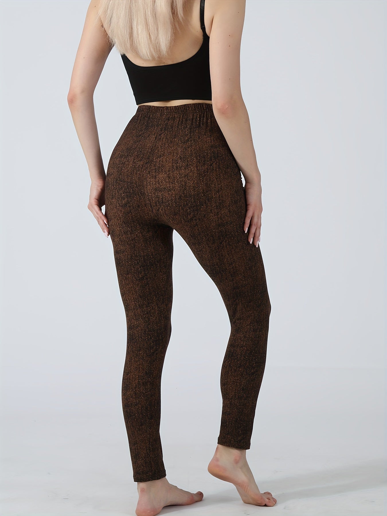 Elastic Slim Lounge Pants Womens Loungewear