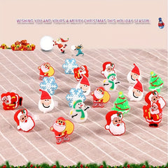 5pcs Christmas Glowing Rings Party Supplies