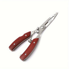 Stainless Steel Fishing Pliers Line Scissors Hook Remover