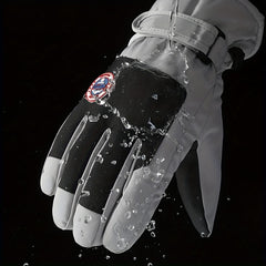 Winter Windproof Skiing Gloves Waterproof Touch Screen