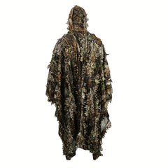 3D Camouflage Cape Cloak Jungle for Outdoor Christmas Halloween Costume