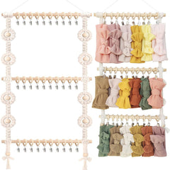 Boho Hair Accessory Holder Wall Hanging