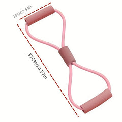 Elastic 8 Shaped Tension Rope for Yoga Fitness Training