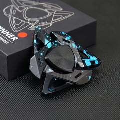 Aluminum Alloy Fidget Spinner Shark Smooth Feel Mechanical Enthusiast