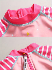 Girls Rainbow Pony Bikini Set for Summer Fun