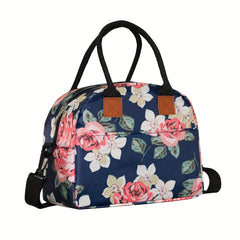 Women's 10L Lunch Bag Insulated Cooler Large Capacity Adjustable Strap