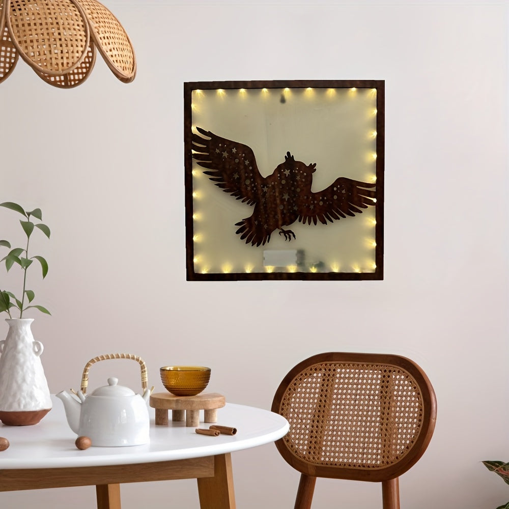 Wooden Flower Series LED Wall Hanging Light
