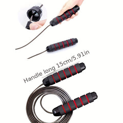 Heavy Duty Steel Wire Skipping Rope for Fitness Exercise