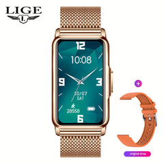 LIGE Smart Watch Unisex Sports Modes Weather Forecast Music Control Fitness Trac