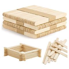 Craft Sticks Ice Cream Natural Wooden Popsicle 200 pcs