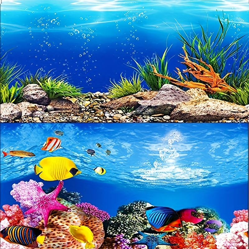 Underwater World HD Poster Background for Aquariums