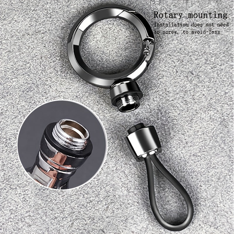 Rotatable Key Chain Car Remote Control Chain Waist Hanging Key Ring Lock Ring