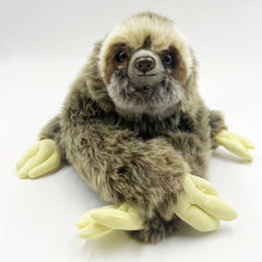 Cuddly Brown Sloth Plush Toy Fluffy Fur