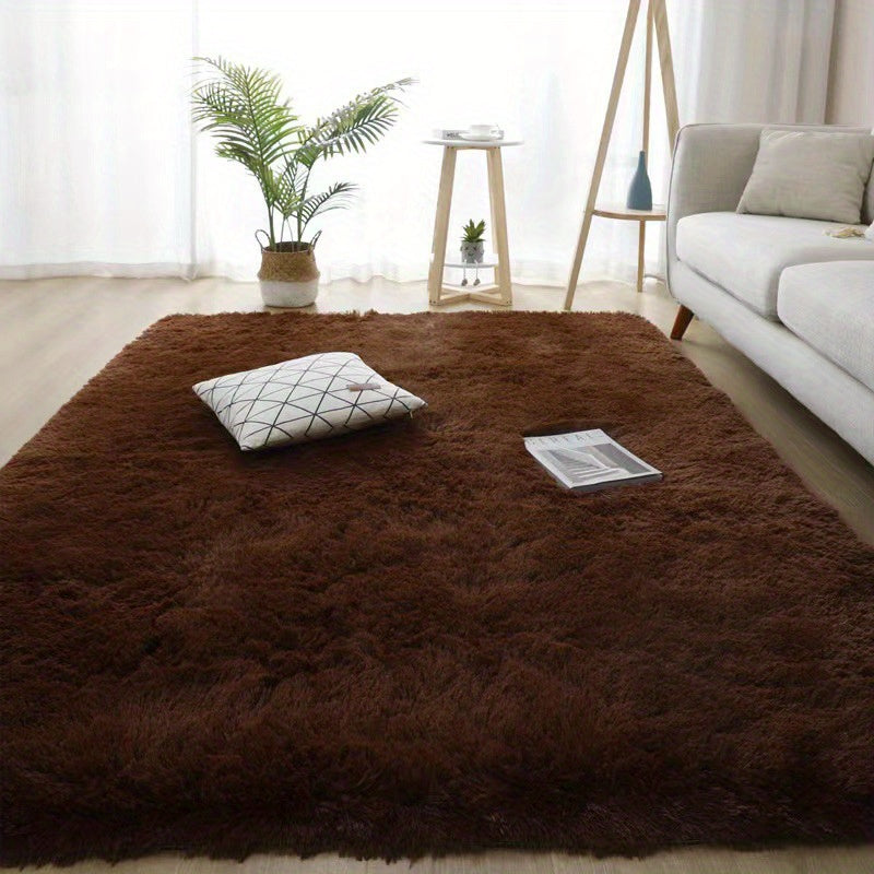 Soft Plush Shag Area Rugs - Fluffy Shaggy Floor Carpet