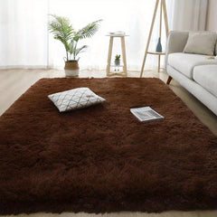 Soft Plush Shag Area Rugs - Fluffy Shaggy Floor Carpet