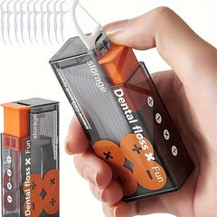 Portable Dental Floss Box, Pop-Up Storage Box, Outdoor Camping Picnic Travel