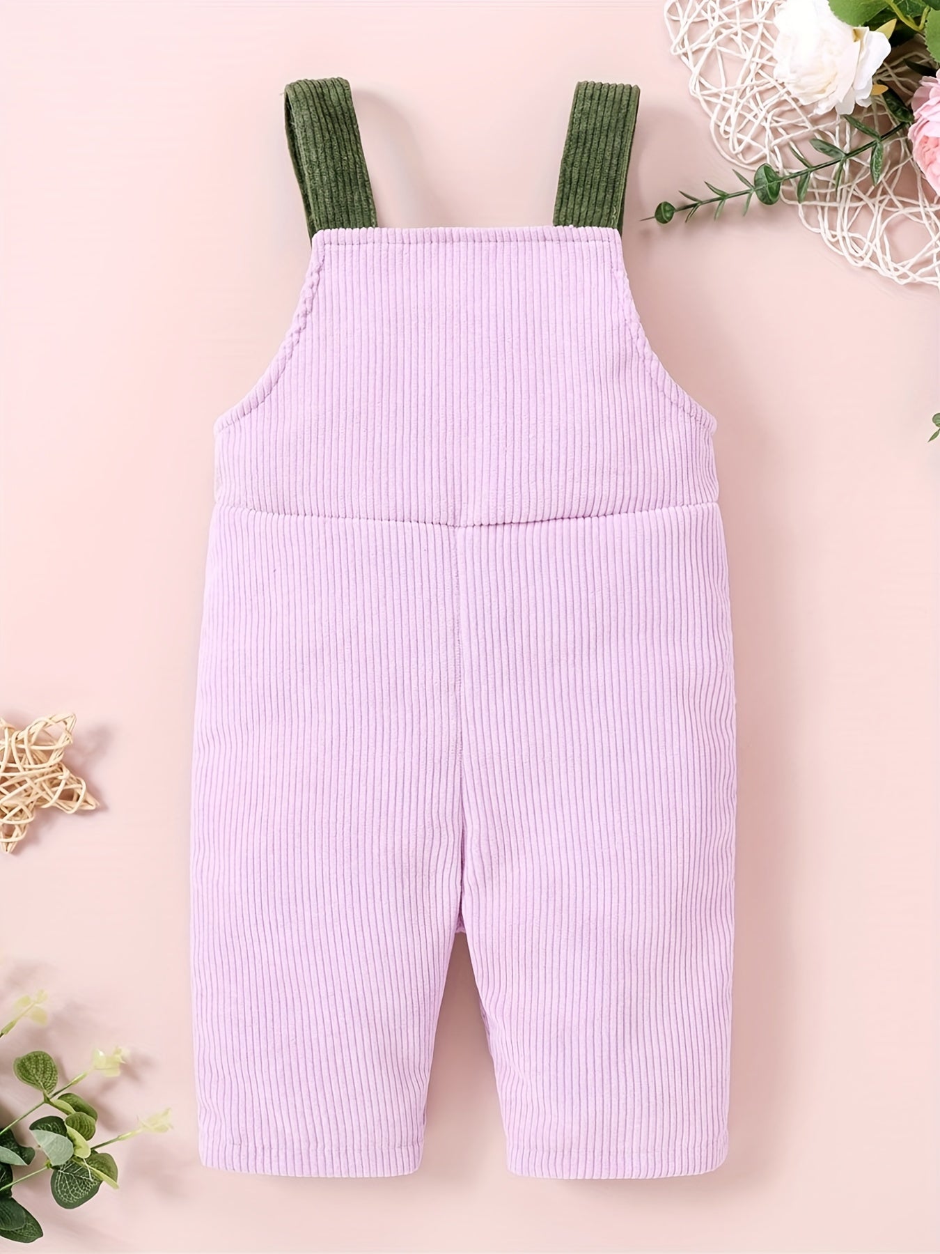 Baby s Suspenders Corduroy Bib Pants