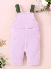 Baby s Suspenders Corduroy Bib Pants