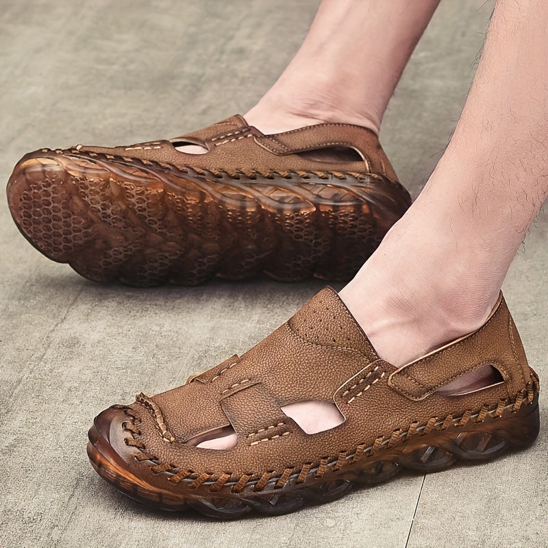Men's Closed Toe Casual Sandals for Outdoor Activities
