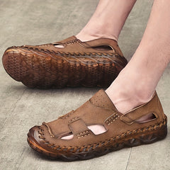 Men's Closed Toe Casual Sandals for Outdoor Activities