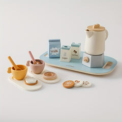 Kids' Coffee Tea Party Playset Kitchen Toys for Girls Ideal Gift