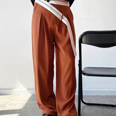 INCERUN Wide Leg Baggy Casual Pants Men Harajuku Style Sweatpants