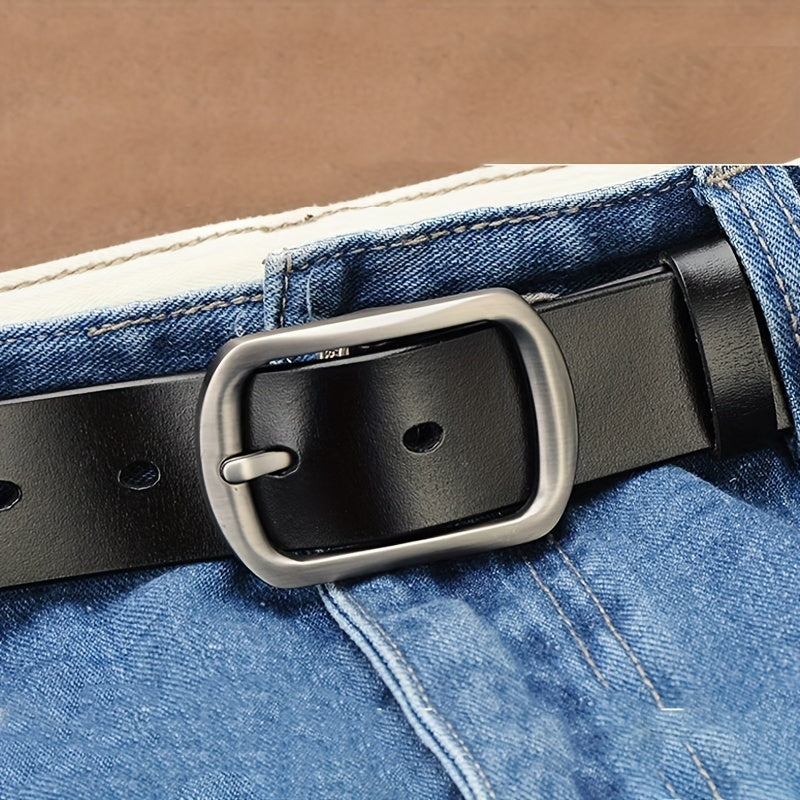 Men's Plus Size Leather Belt Business Casual Pants Belt
